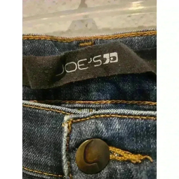 Joe's Jeans Men's 32 Blue Straight Dark Wash Denim Jeans - Picture 2 of 7